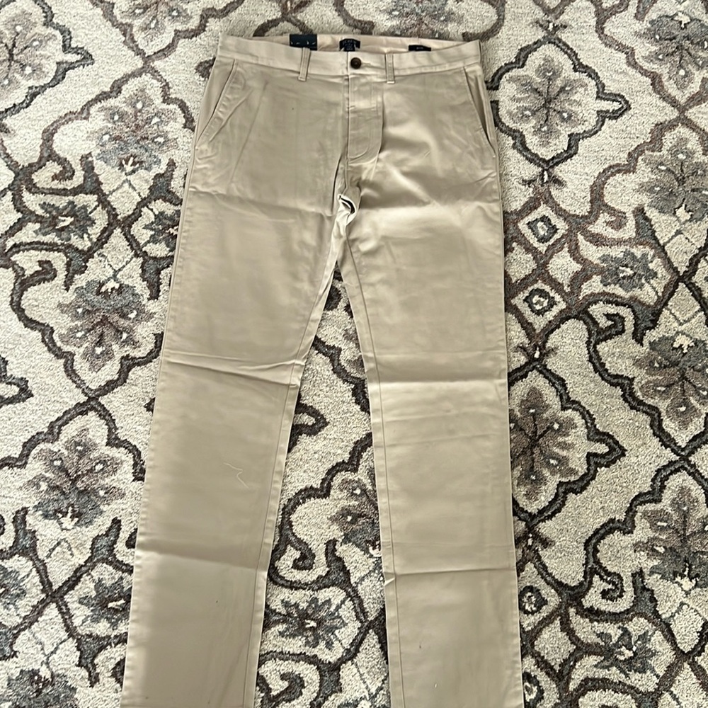 NWT j crew pants, 32/34 slim